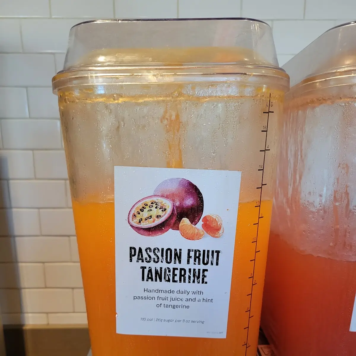 Passion Fruit Tangerine Drink