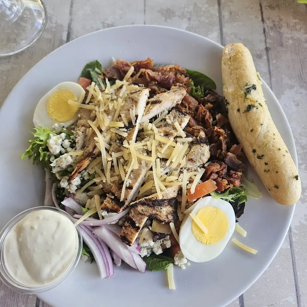 Grilled Chicken Cob Salad