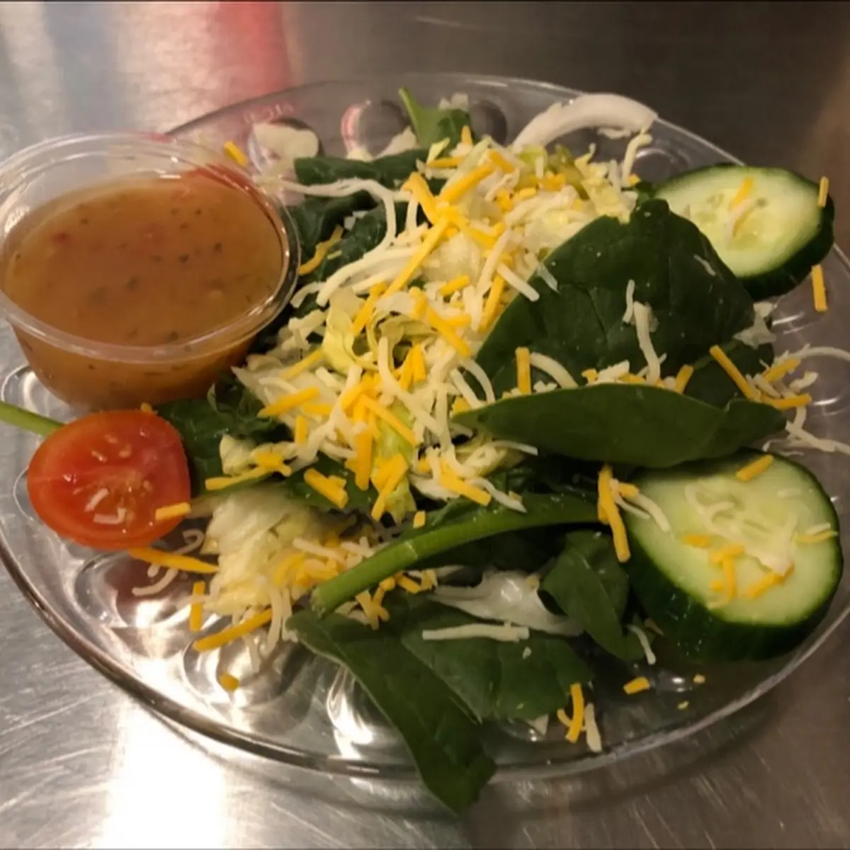 Side Salad with Italian Dressing