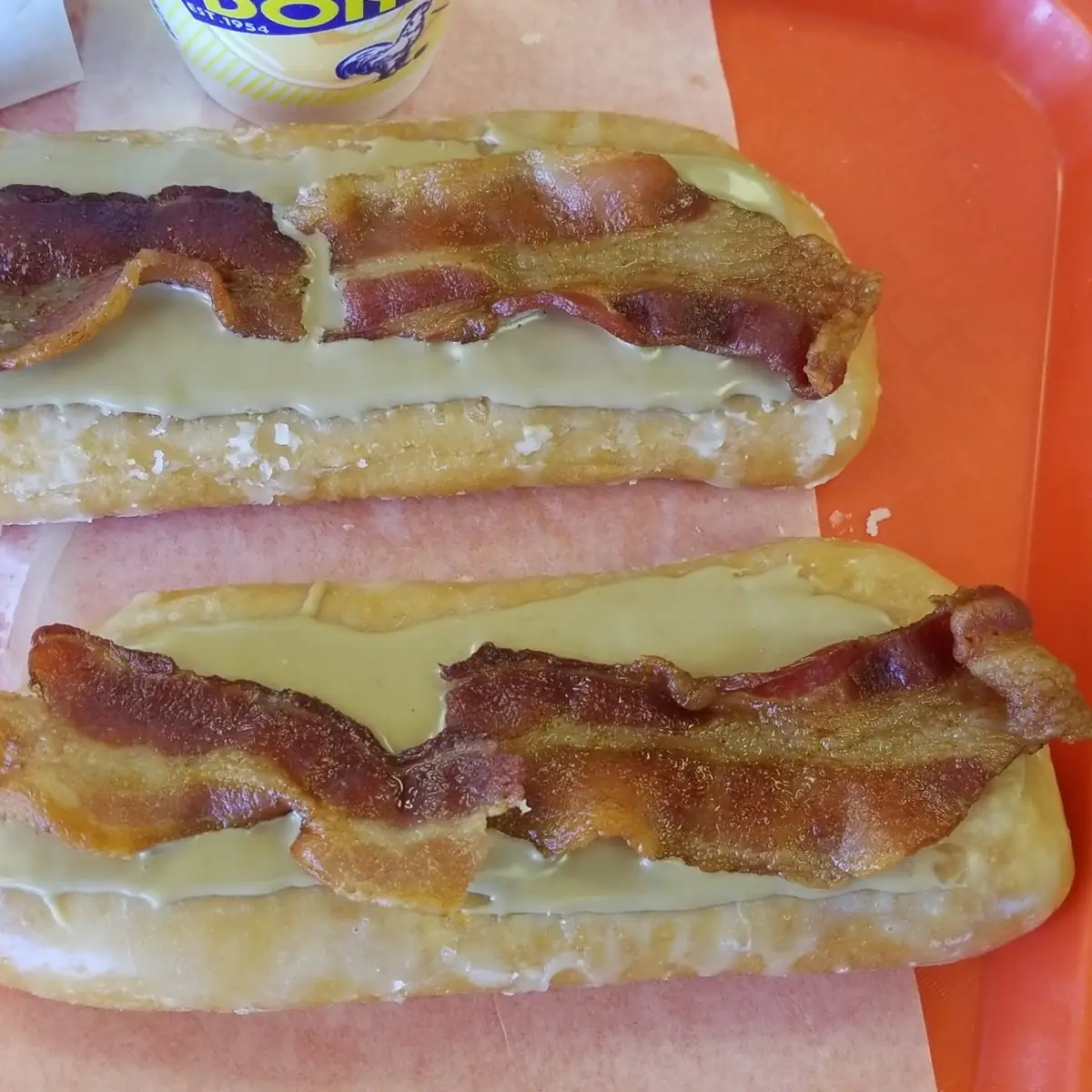 Bacon's Long John Donut