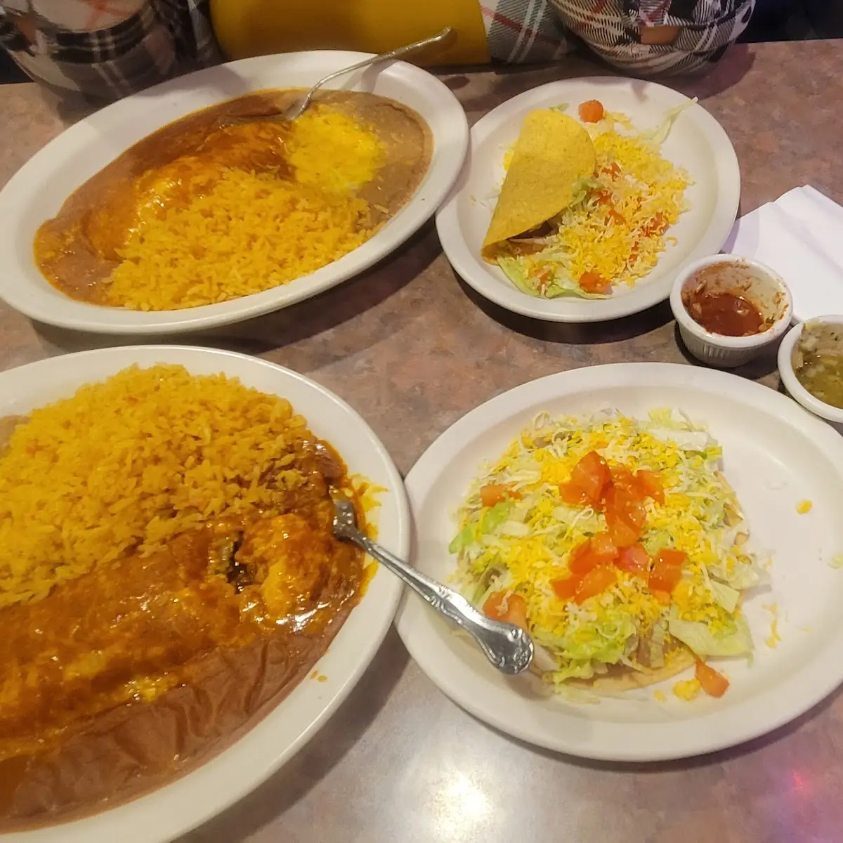 Enchilada Plate