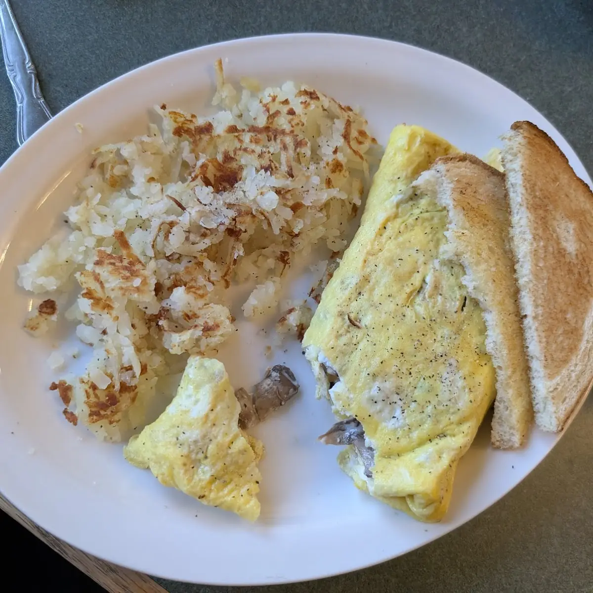 Philly Cheese Omelette