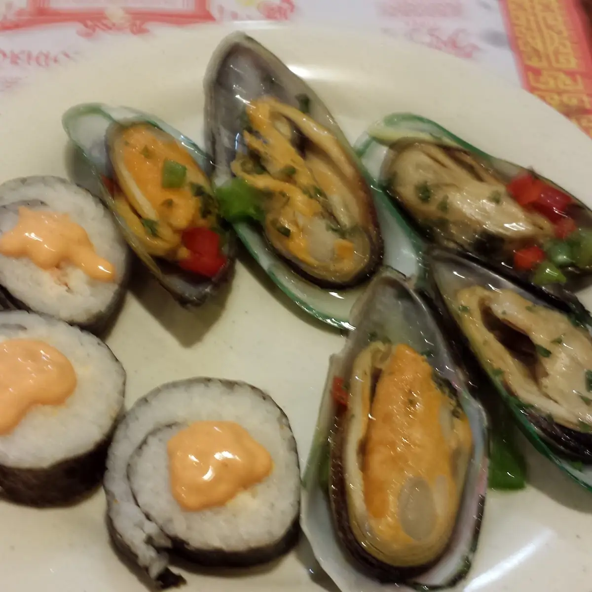 Mussels and Sushi