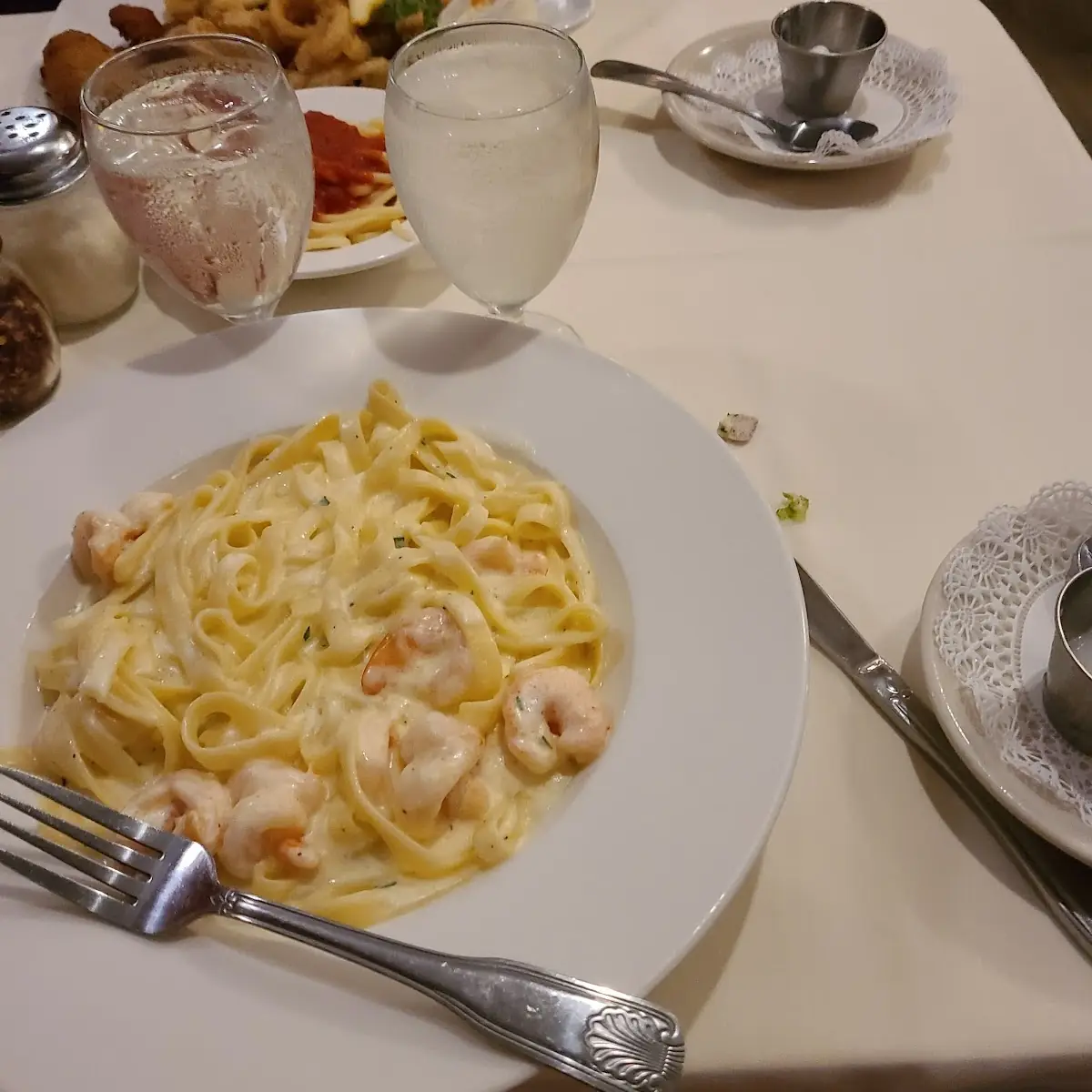 Shrimp Alfredo Pasta