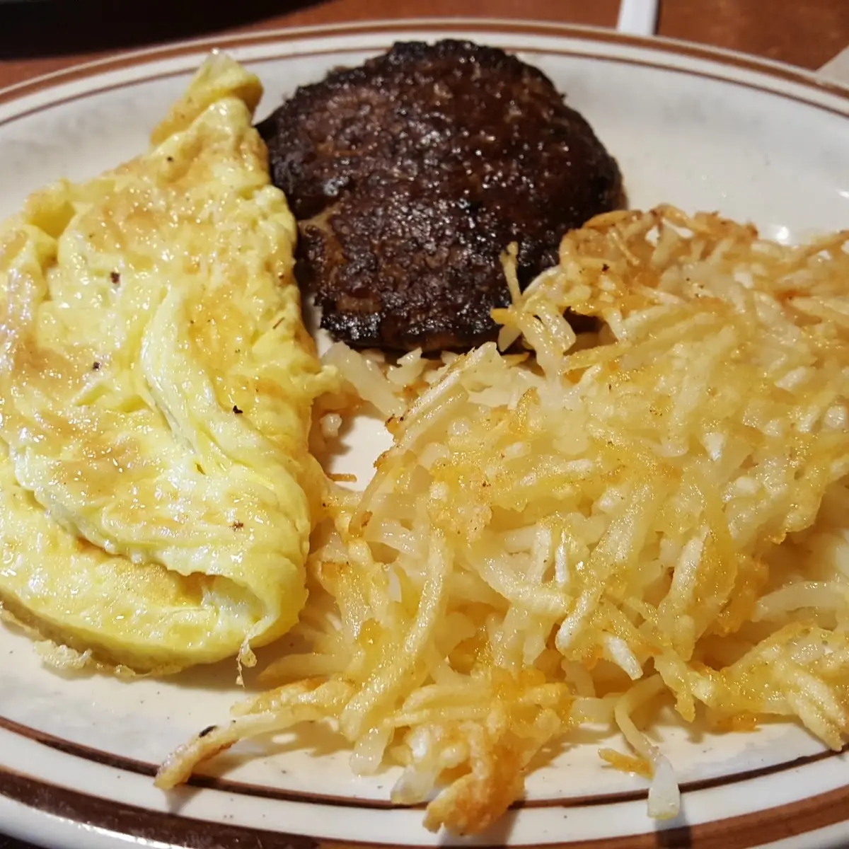 Eggs Sausage Hash Browns