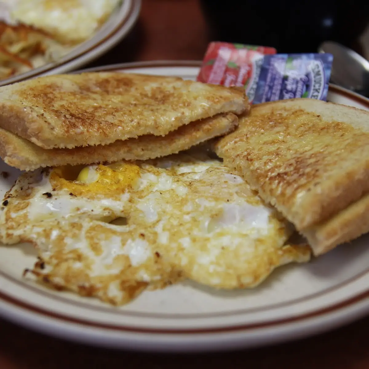 Two Eggs and Toast