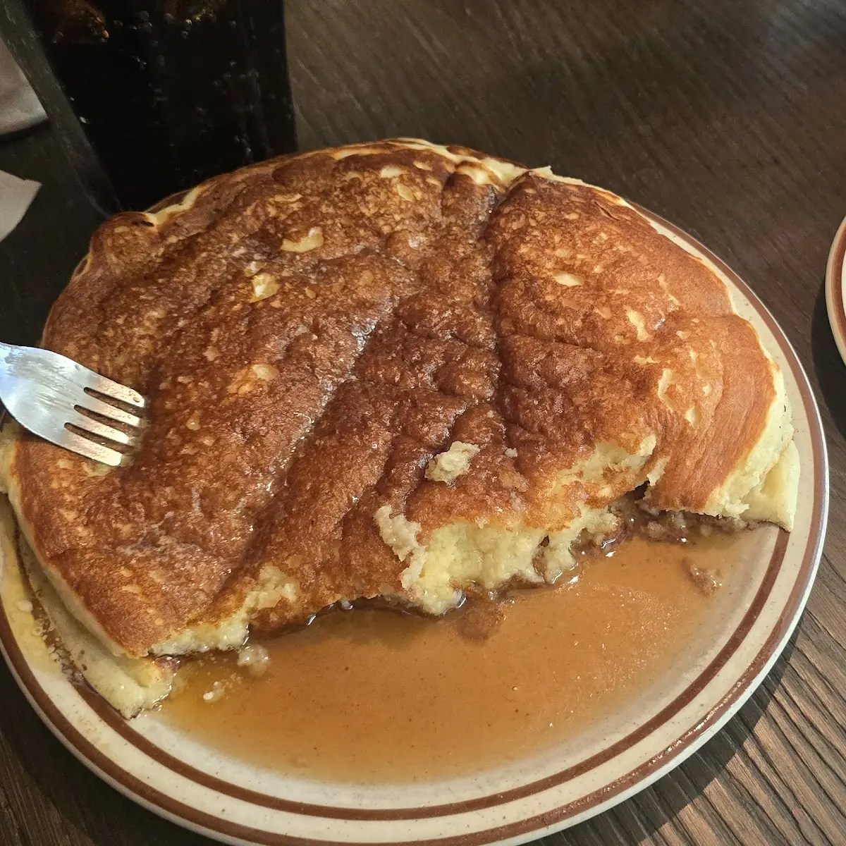Two Pancakes with Sausage Patty