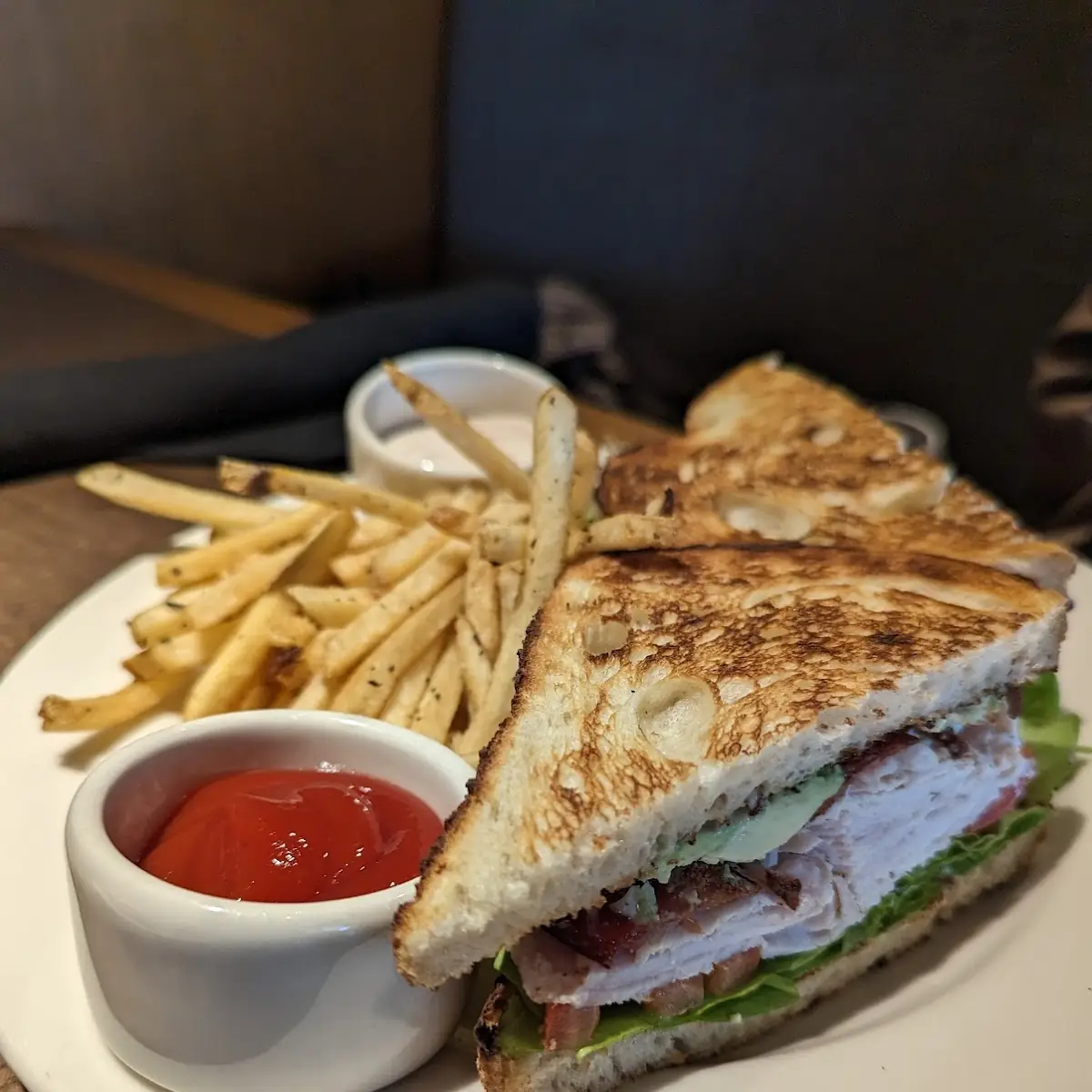 Roasted Turkey & Avocado Club