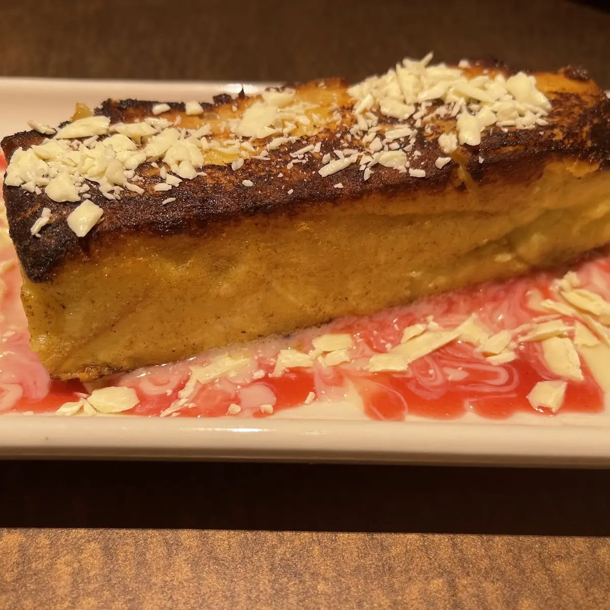 White Chocolate Raspberry Bread Pudding