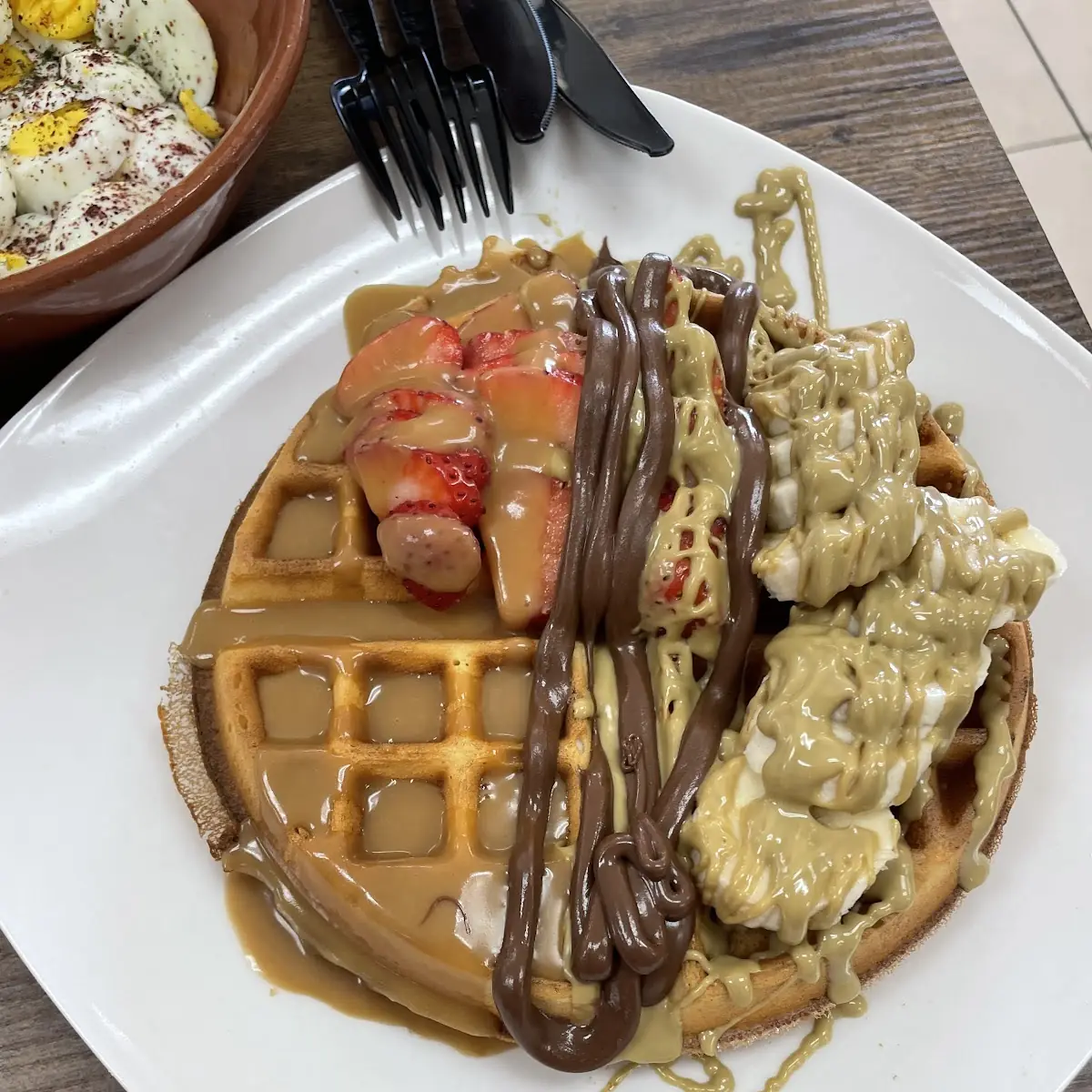 Waffle Dubai Style
