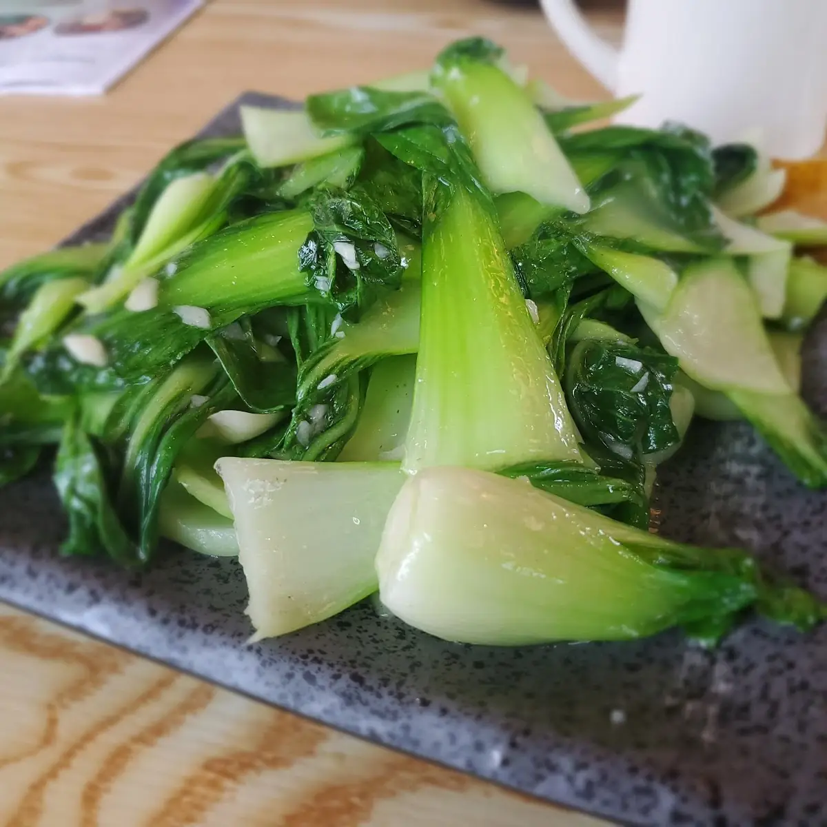 Bok Choy w Garlic