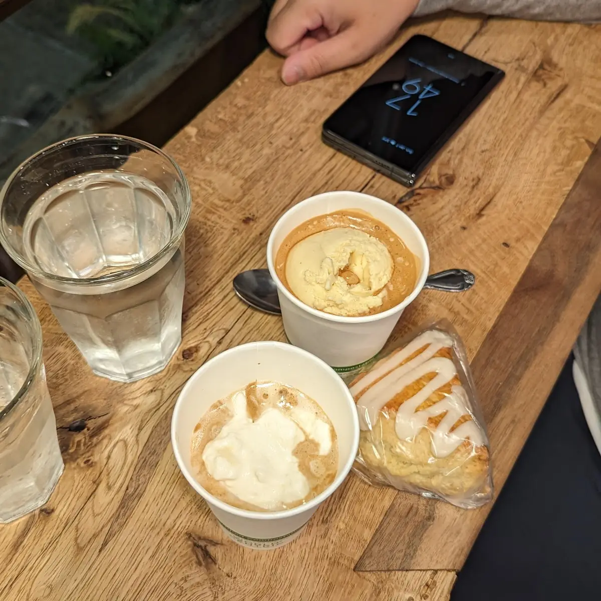 Affogato with Vanilla Gelato