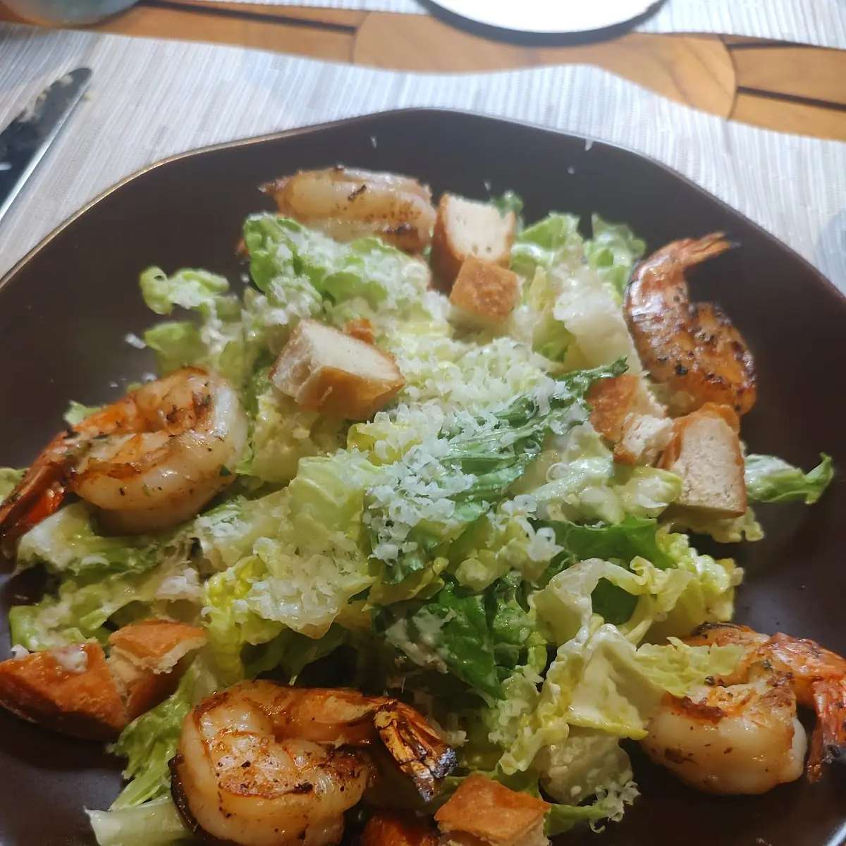 Grilled Shrimp Caesar Salad