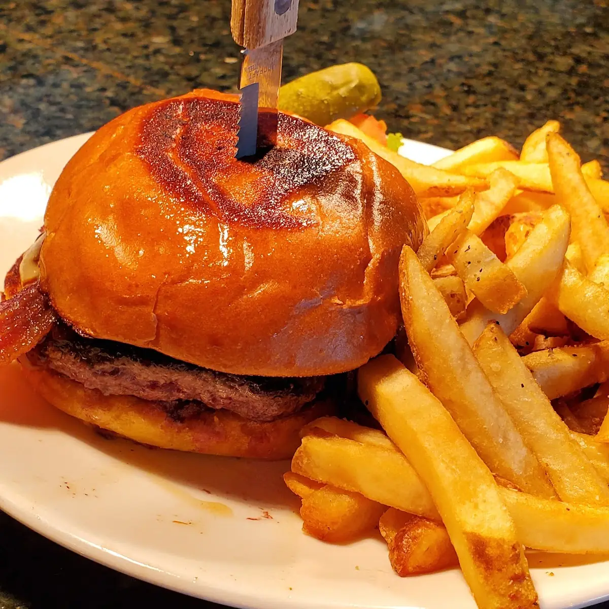 Sriracha Bourbon Burger