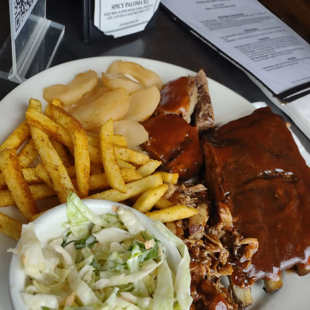 Barbecue Sampler Platter