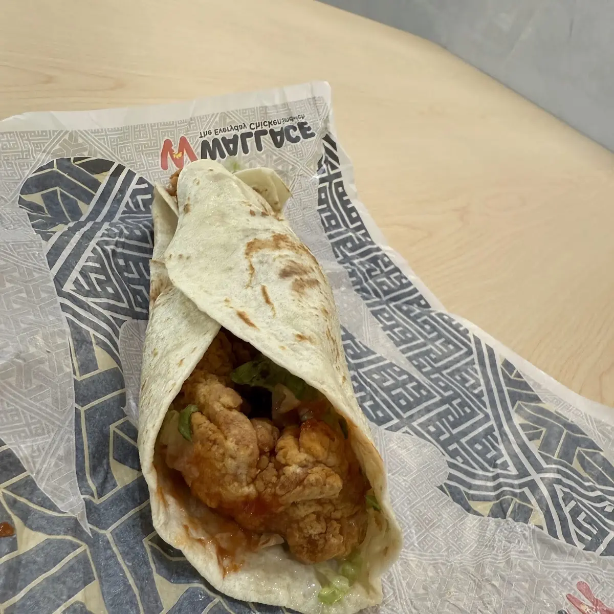 Fried Chicken Wrap