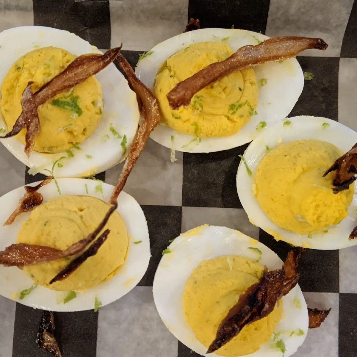 Curried Deviled Eggs