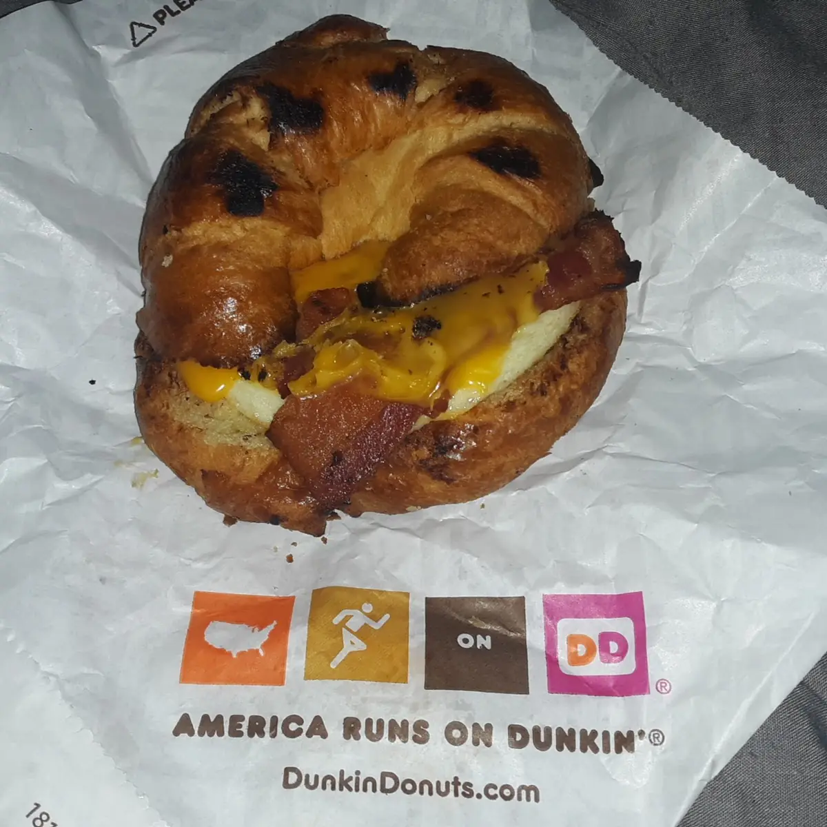 Bacon Egg Cheese Croissant