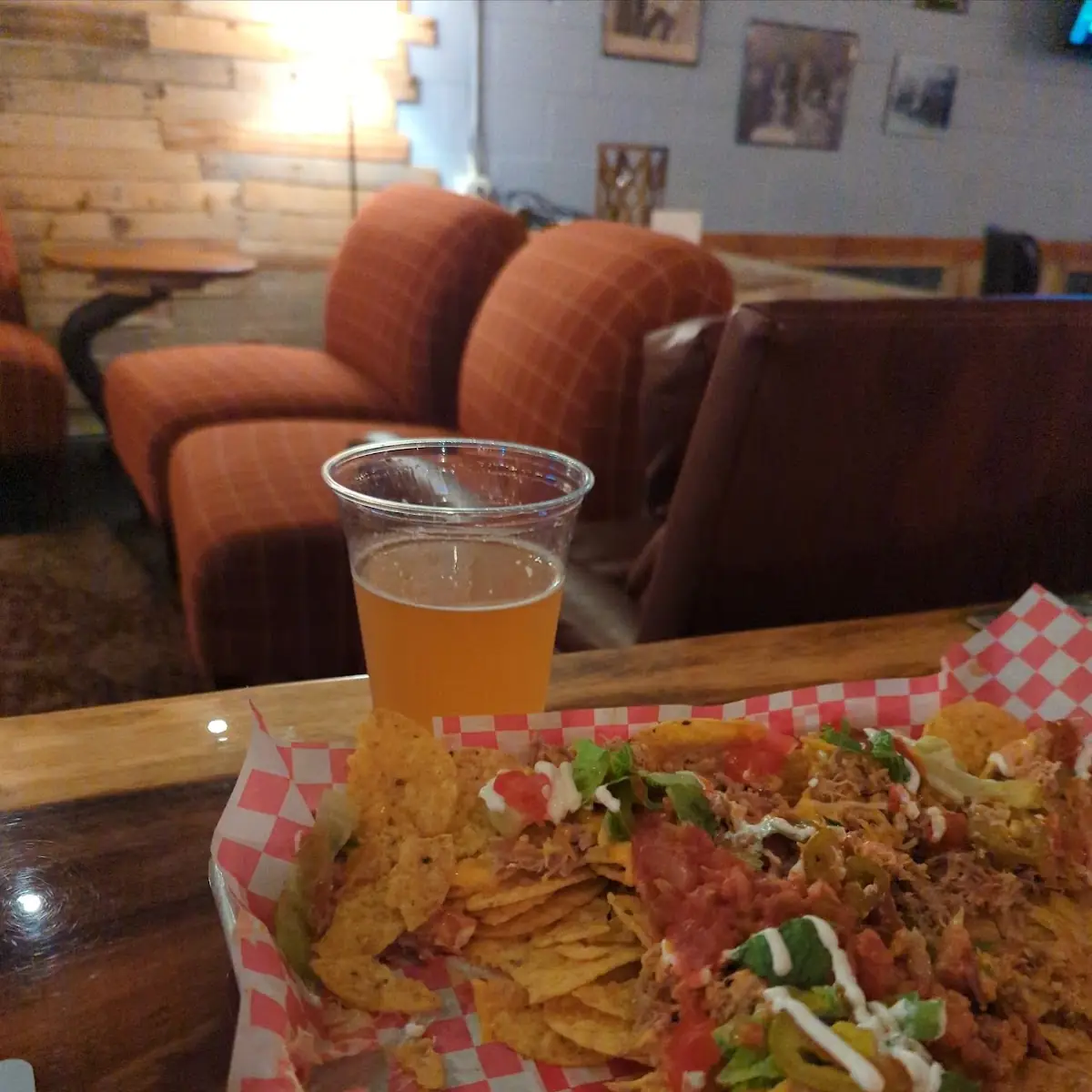 BBQ Beer Ceese Nachos