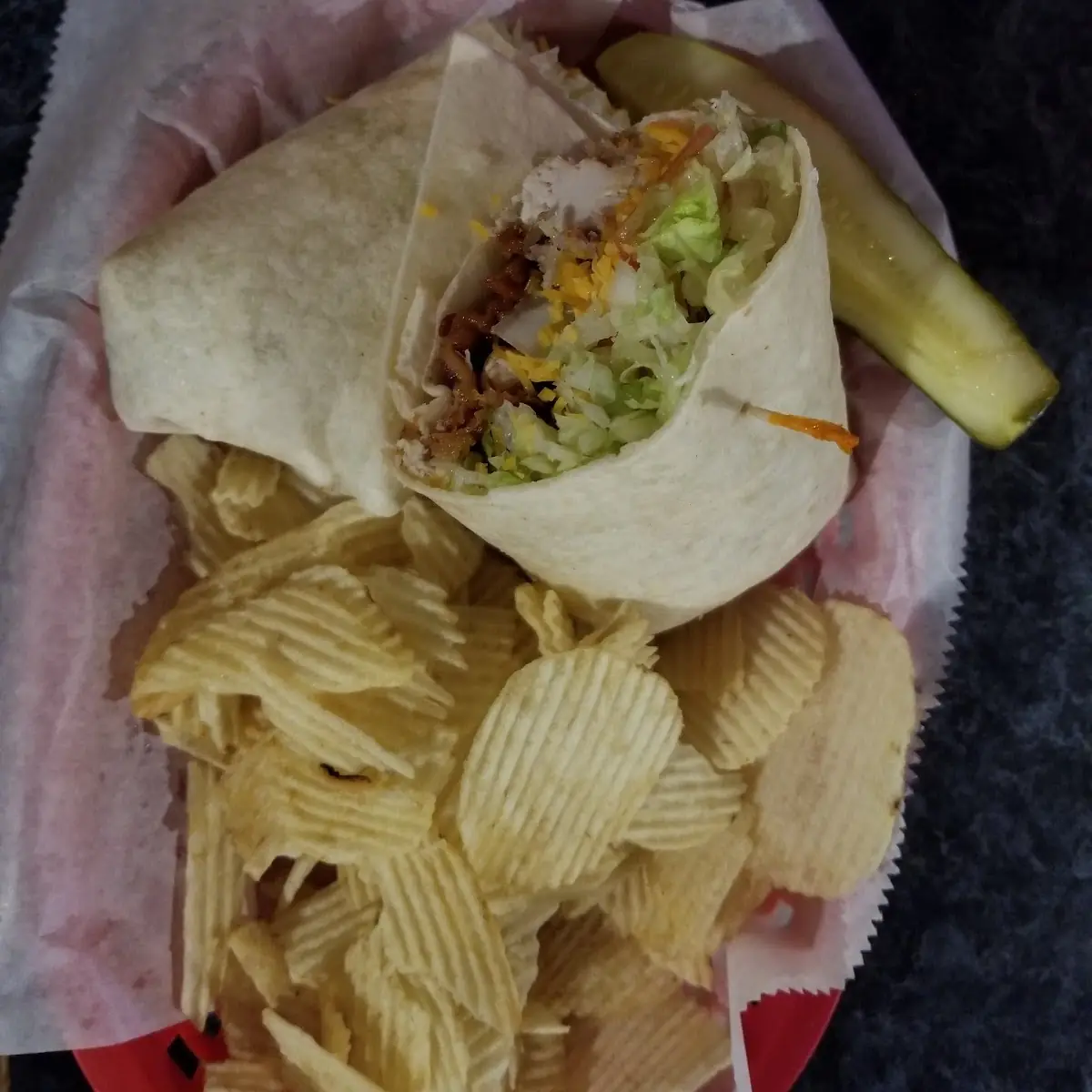 Chicken Bacon Ranch Wrap