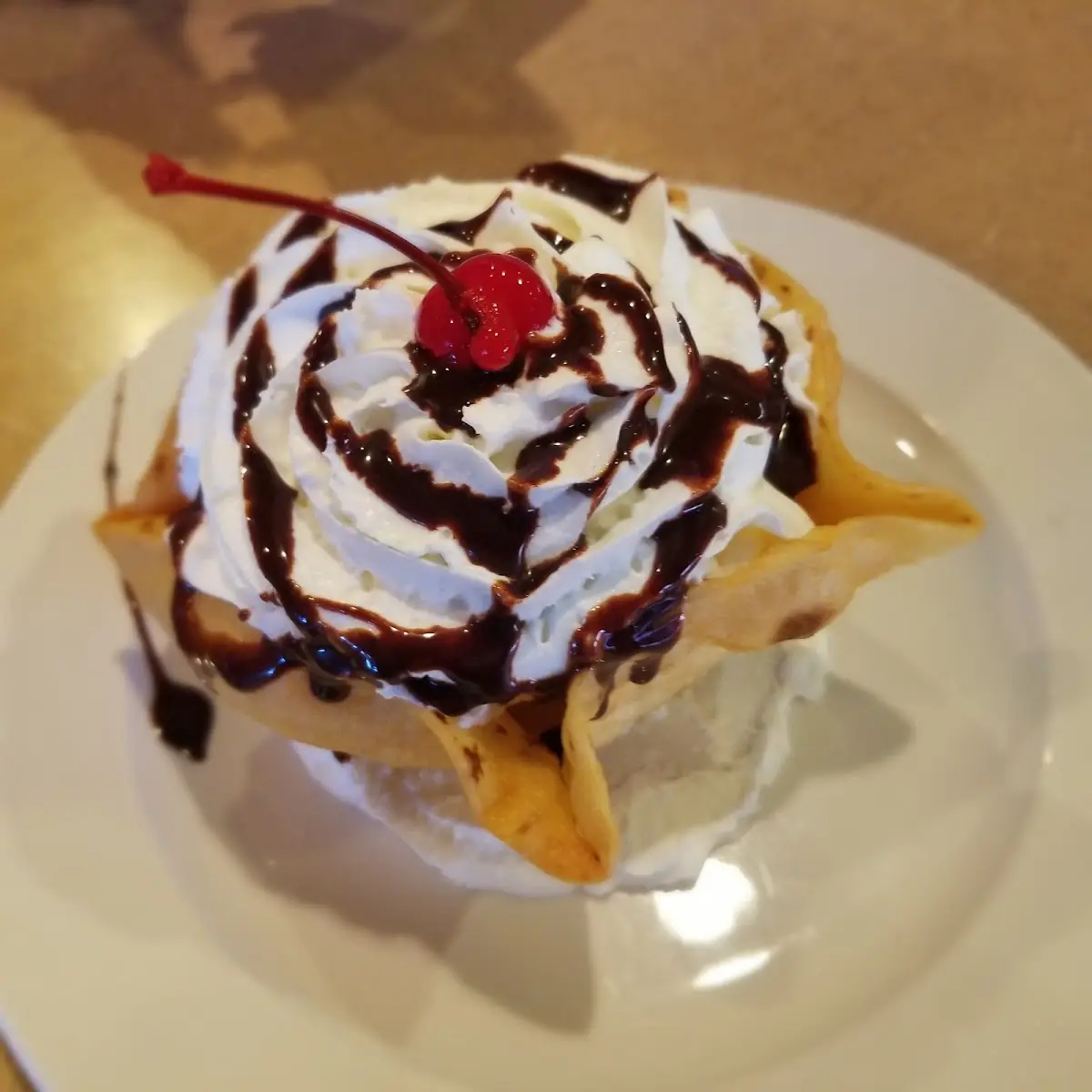 Stawberry Fried Ice Cream