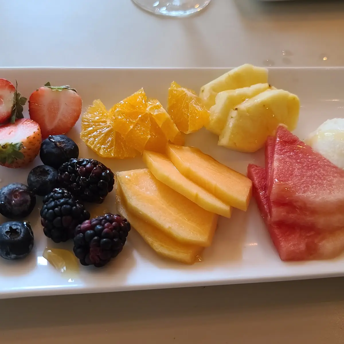 Fromage Blanc and Fresh Fruit