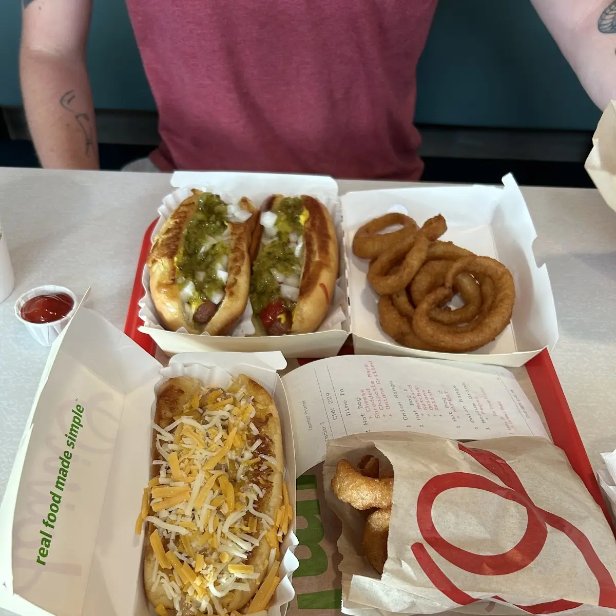 Two Hot Dog Combo