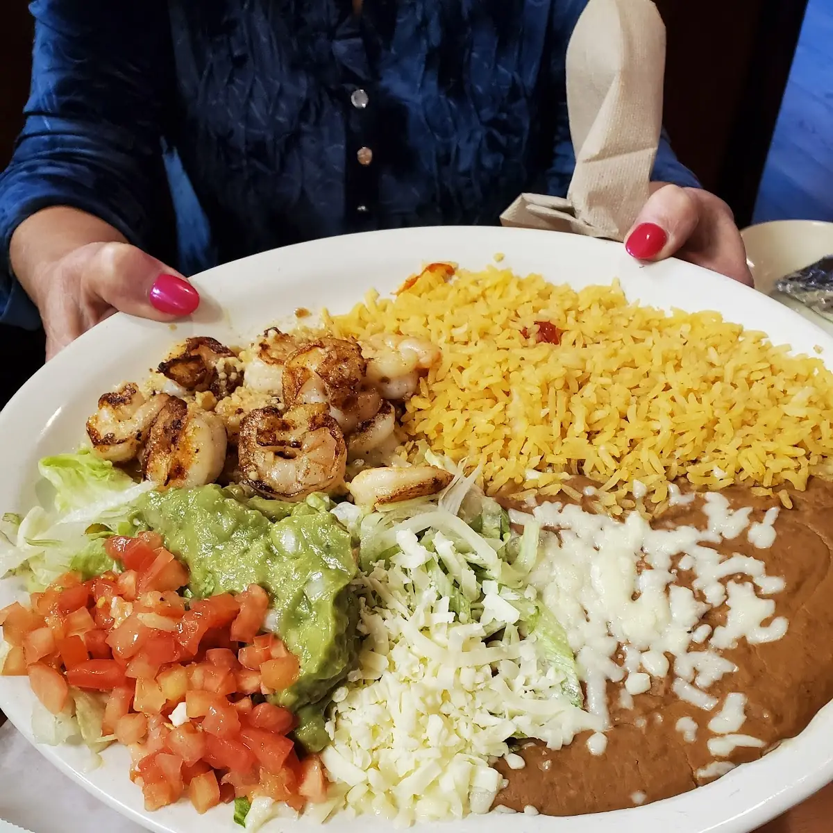 Shrimp Fajitas
