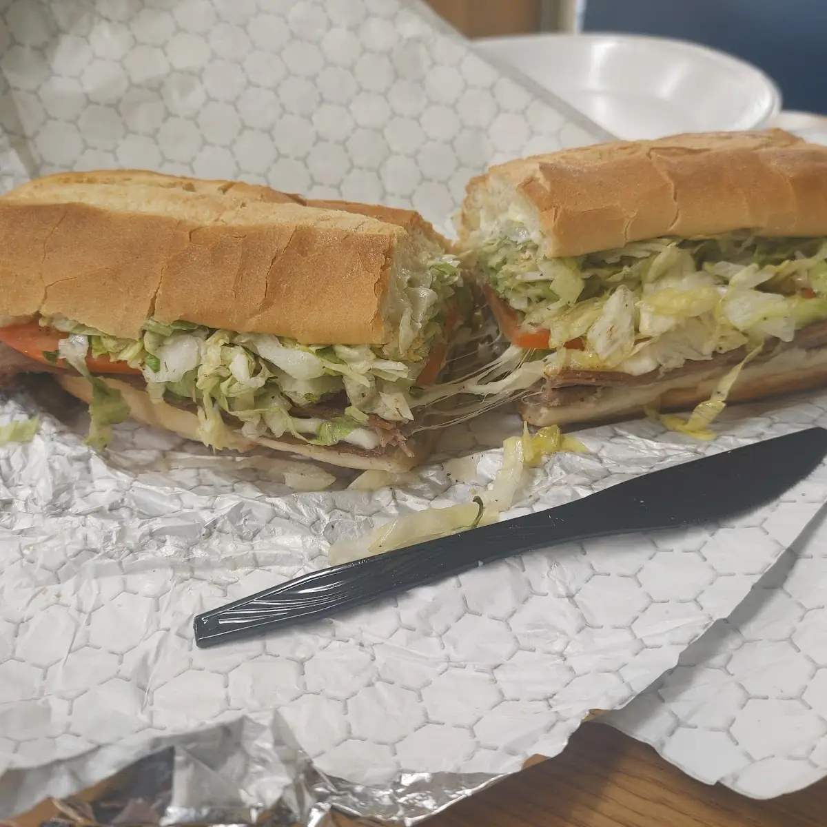 Steak and Cheese Sandwich