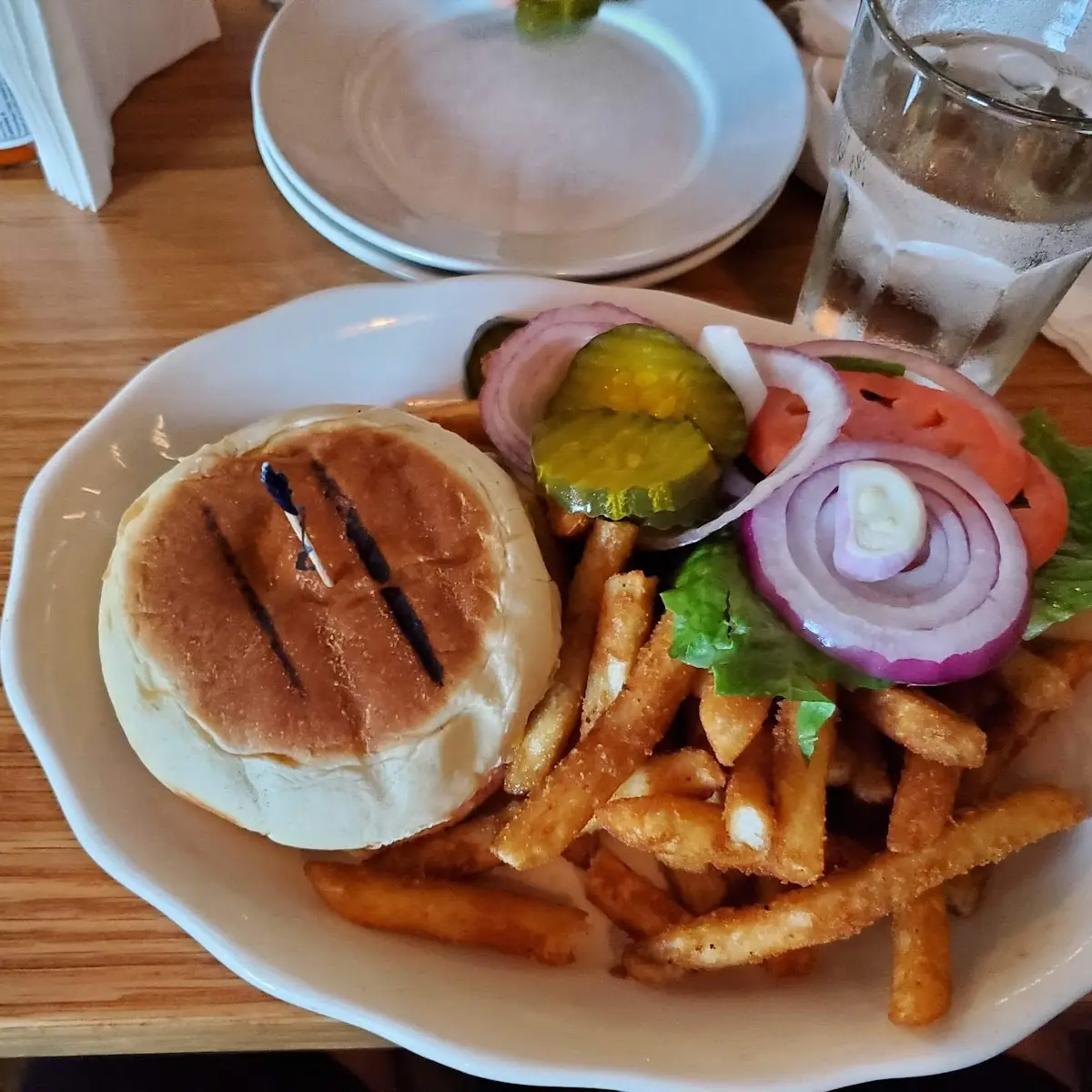 Side Turkey Burger Patty