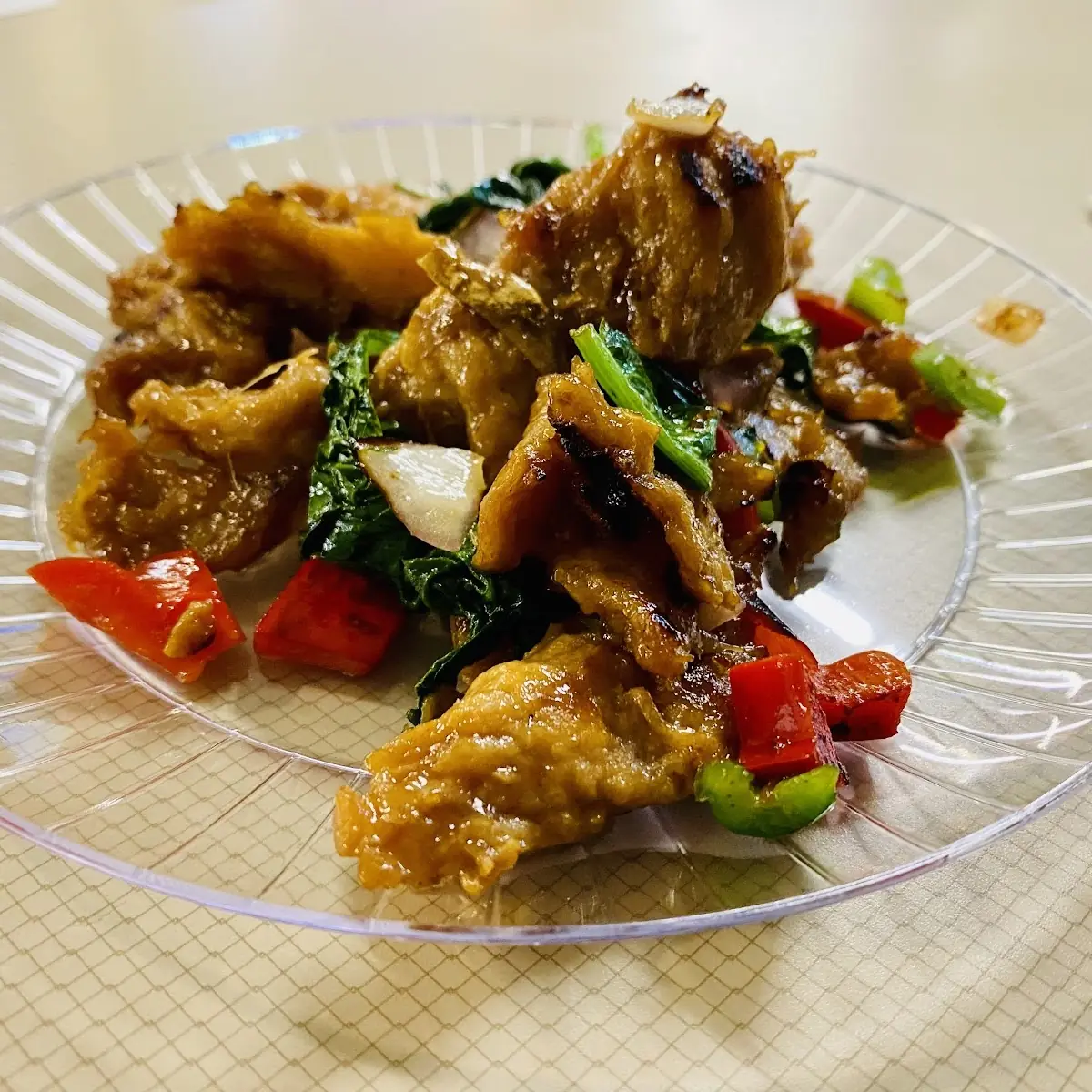Vegetarian Ginger Chicken