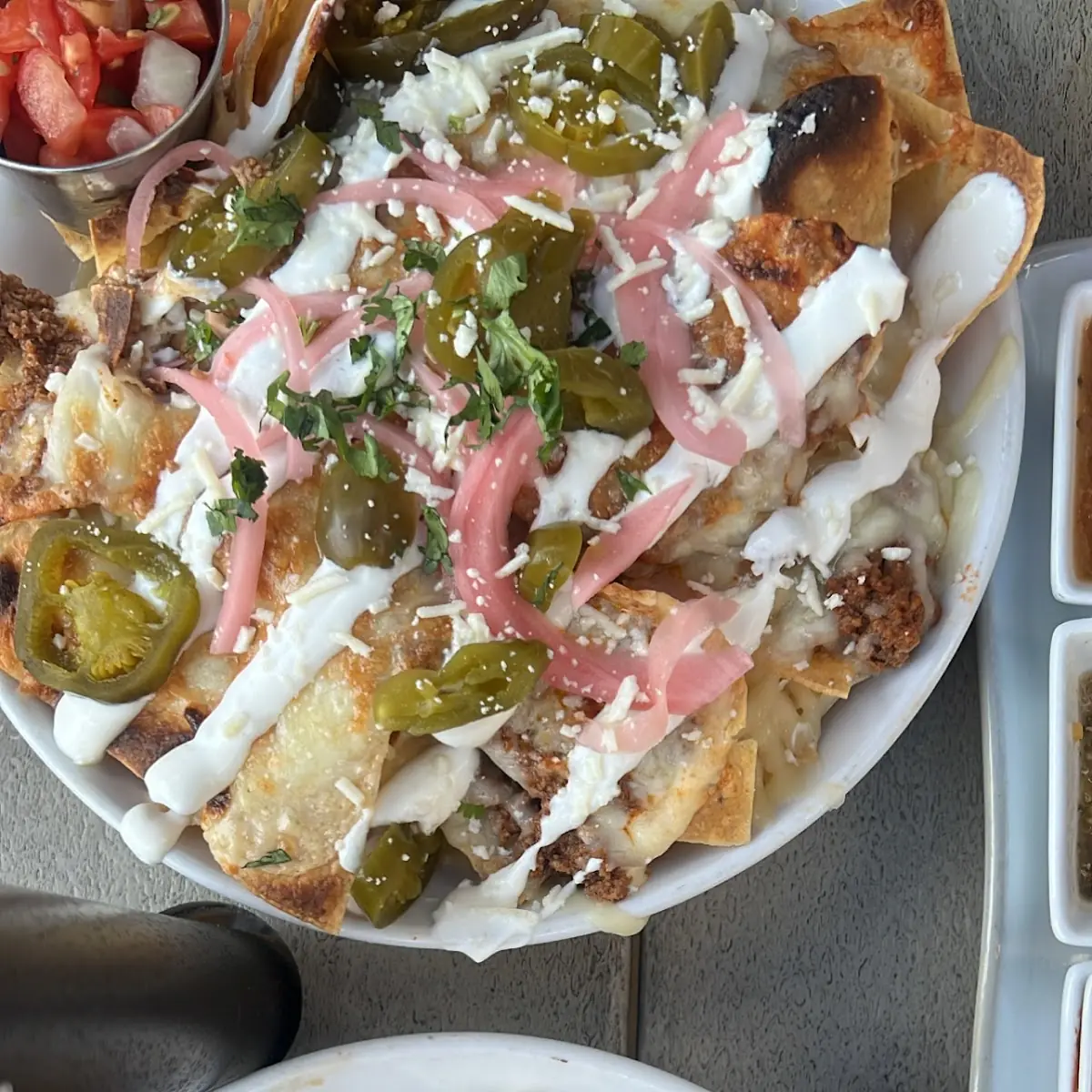 Peruvian Tuna Poke Nachos GF