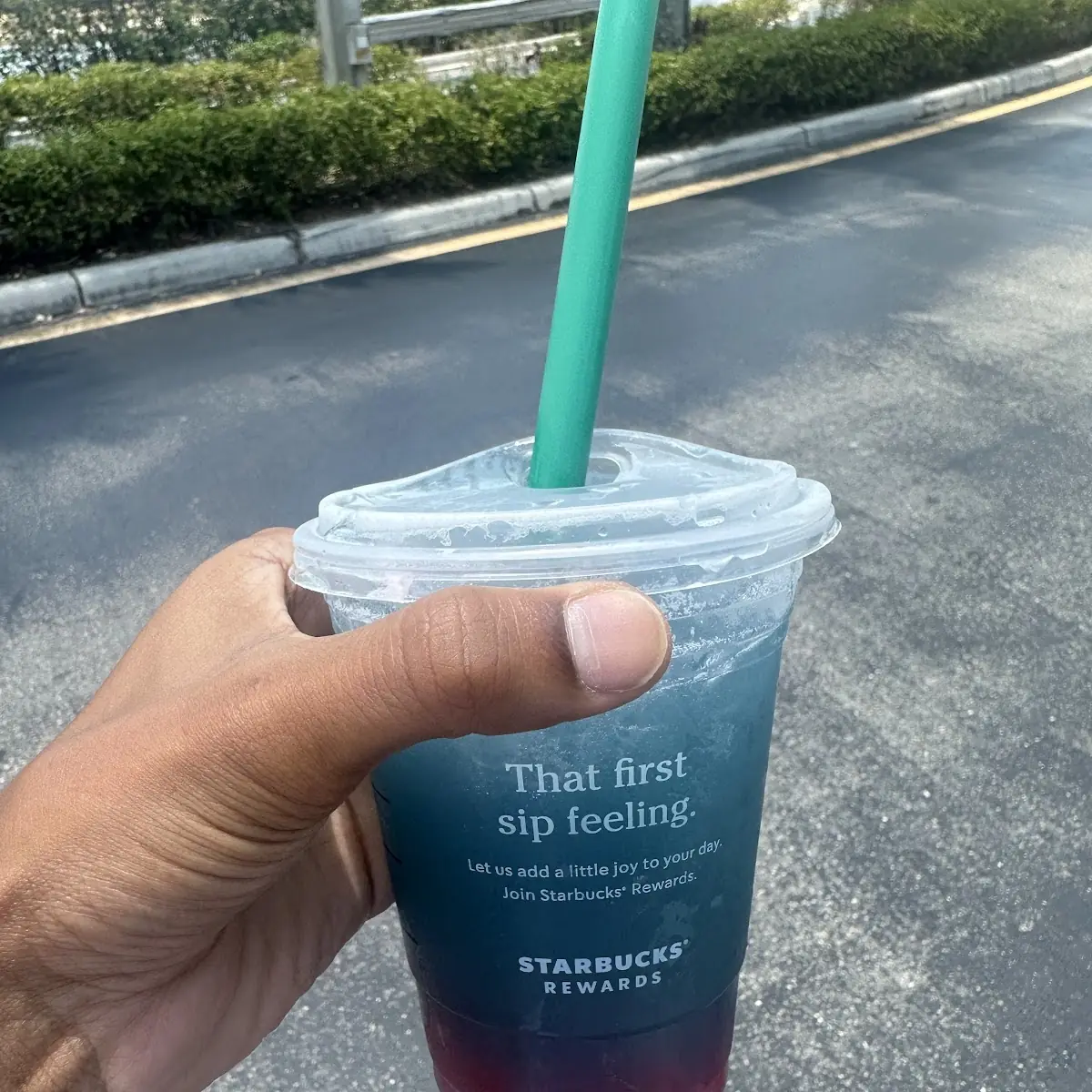 Starbucks Iced Energy Blueberry Lemonade