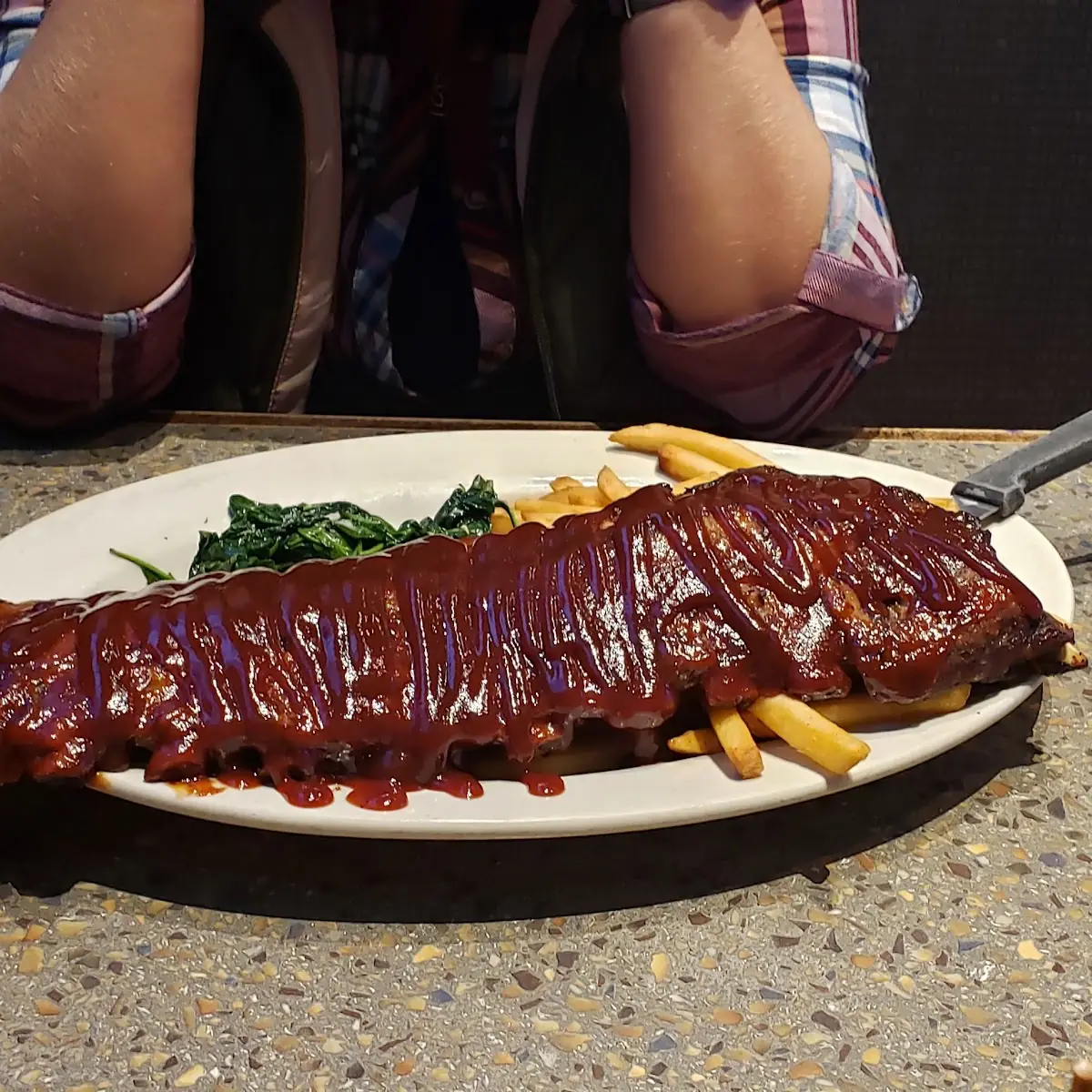 New Half Rack of Ribs