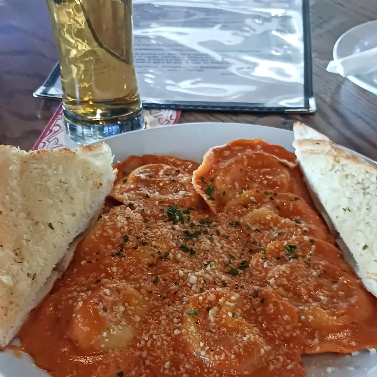 Lobster Ravioli a La Vodka