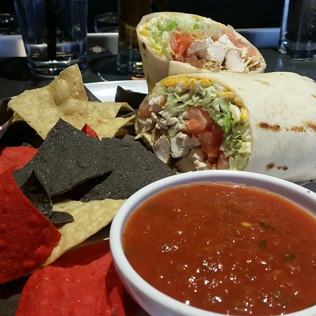 Spicy Chicken Wrap