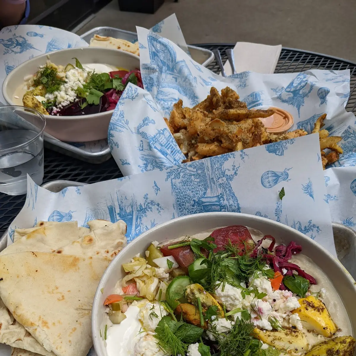 Hummus Plate