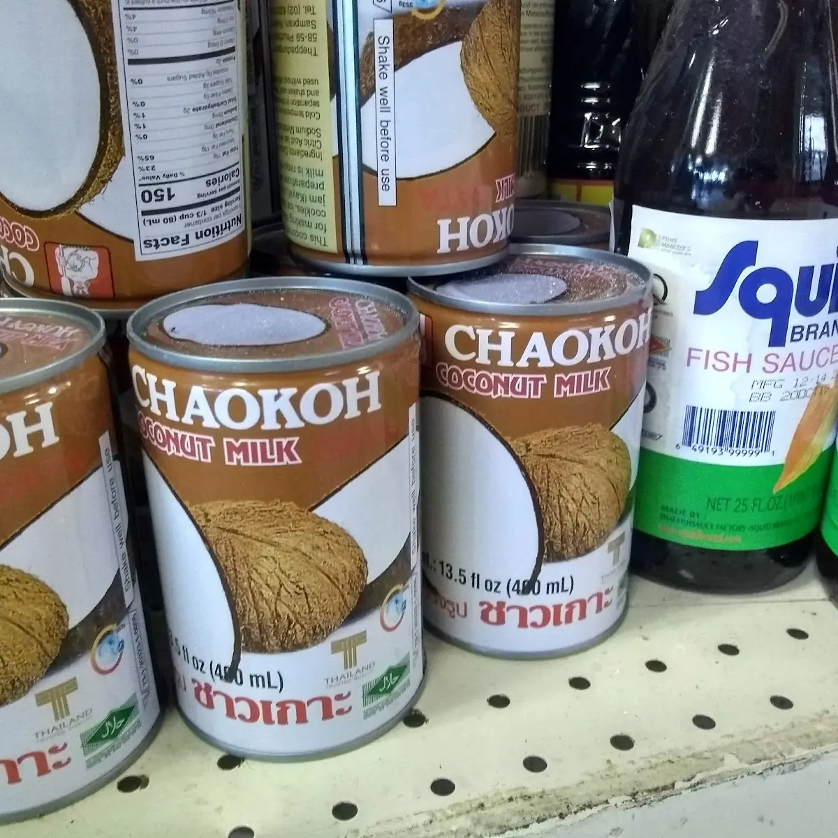 Coconut Cream and Fish Sauce