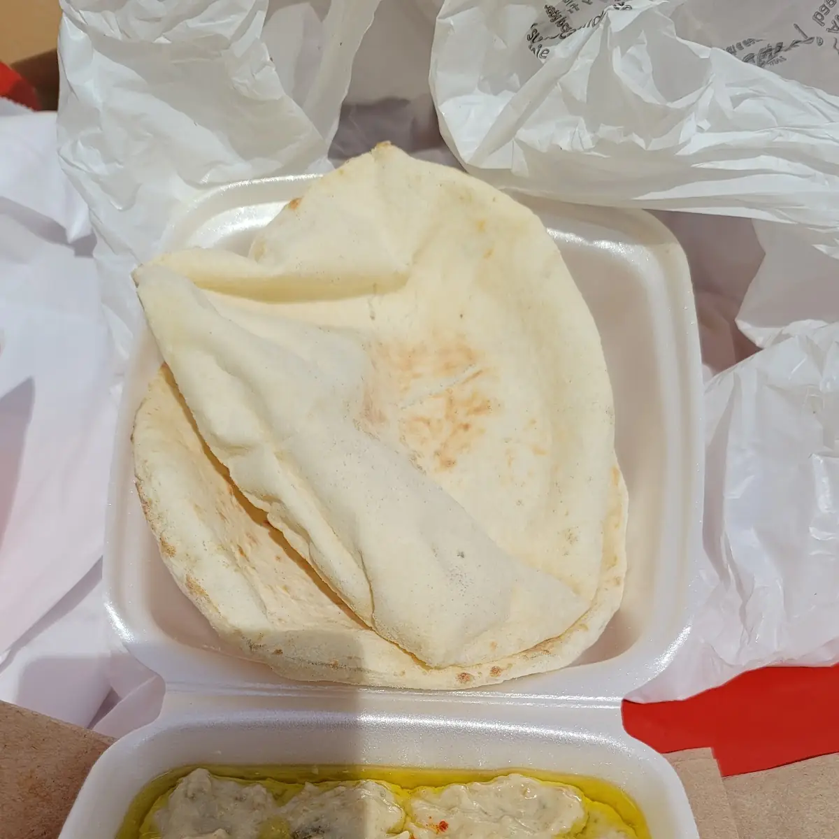 Baba Ganoush with Pita Bread