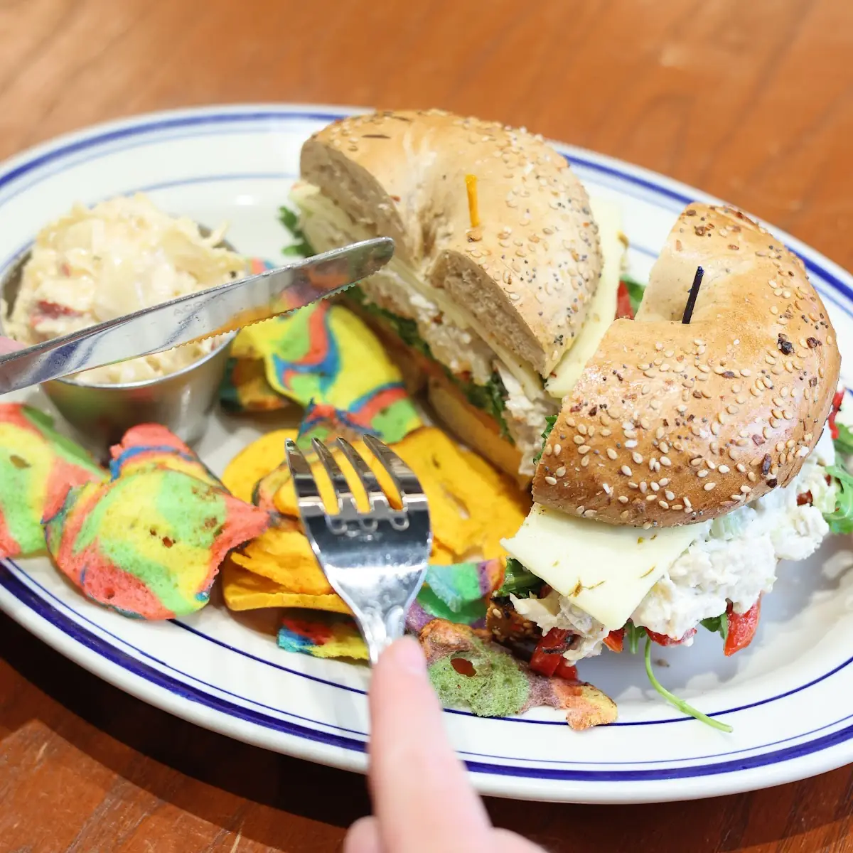 Bacon Egg and Cheese Bagel