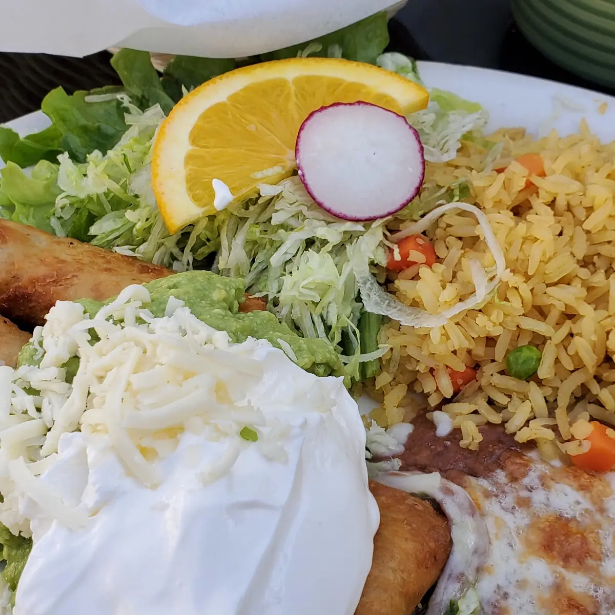 Chile Relleno Rice & Cheese