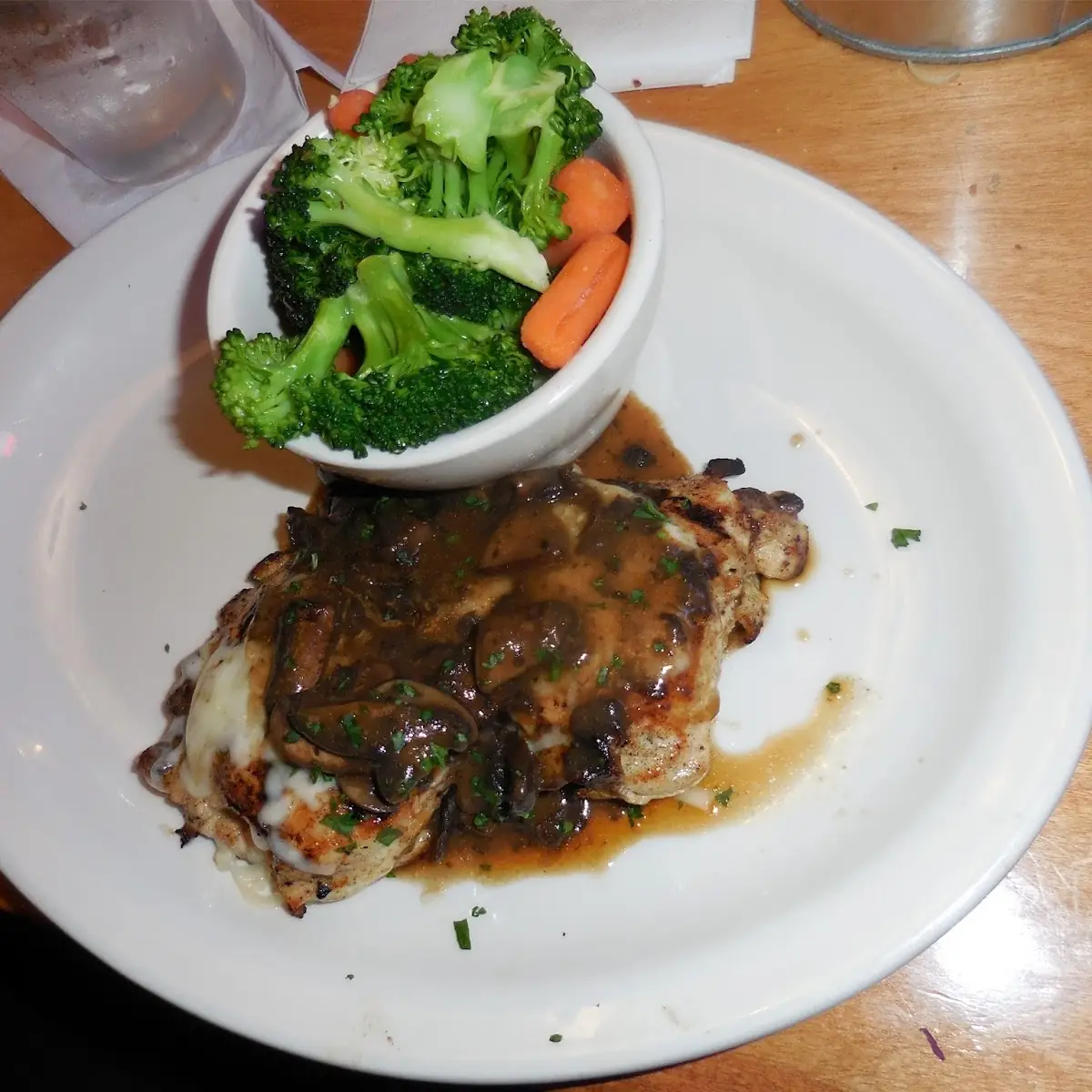 Portobello Mushroom Chicken
