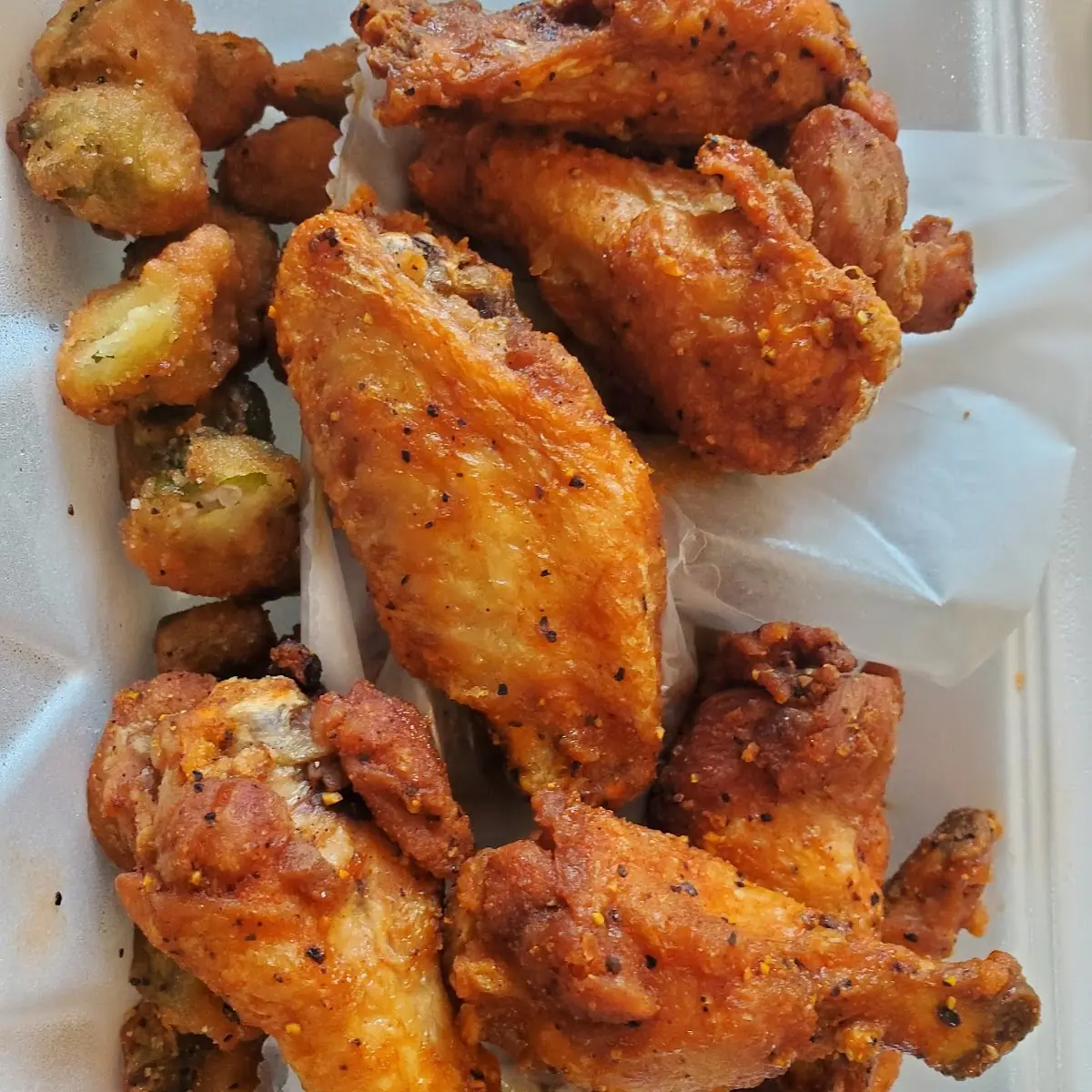 Hot Lemon Pepper Wings