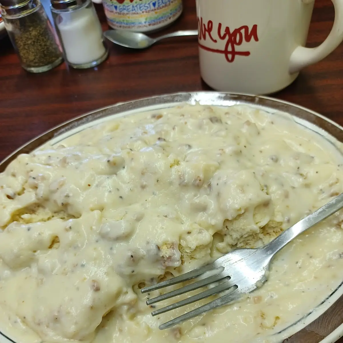 Biscuits and Sausage Gravy
