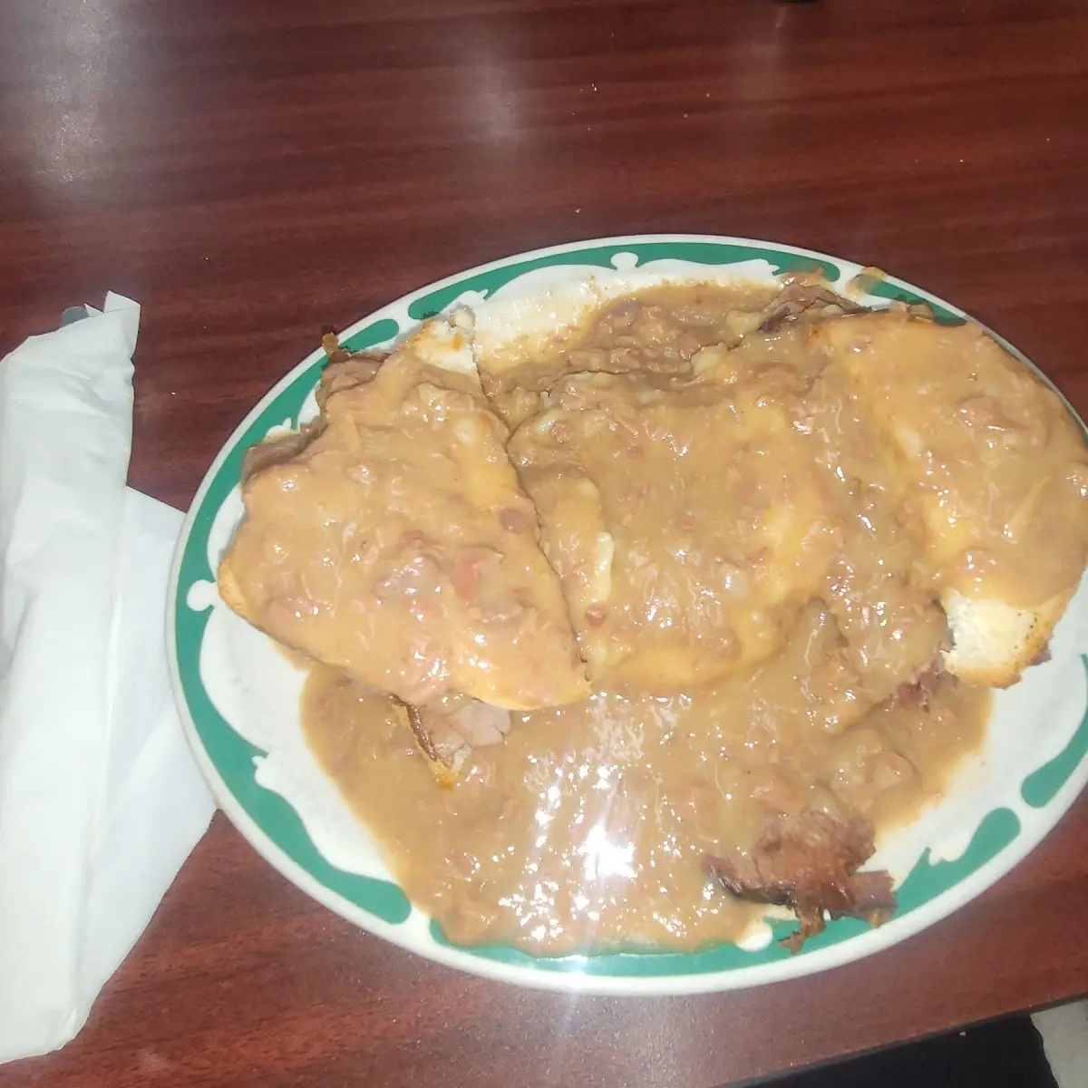 Hot Roast Beef Sandwich