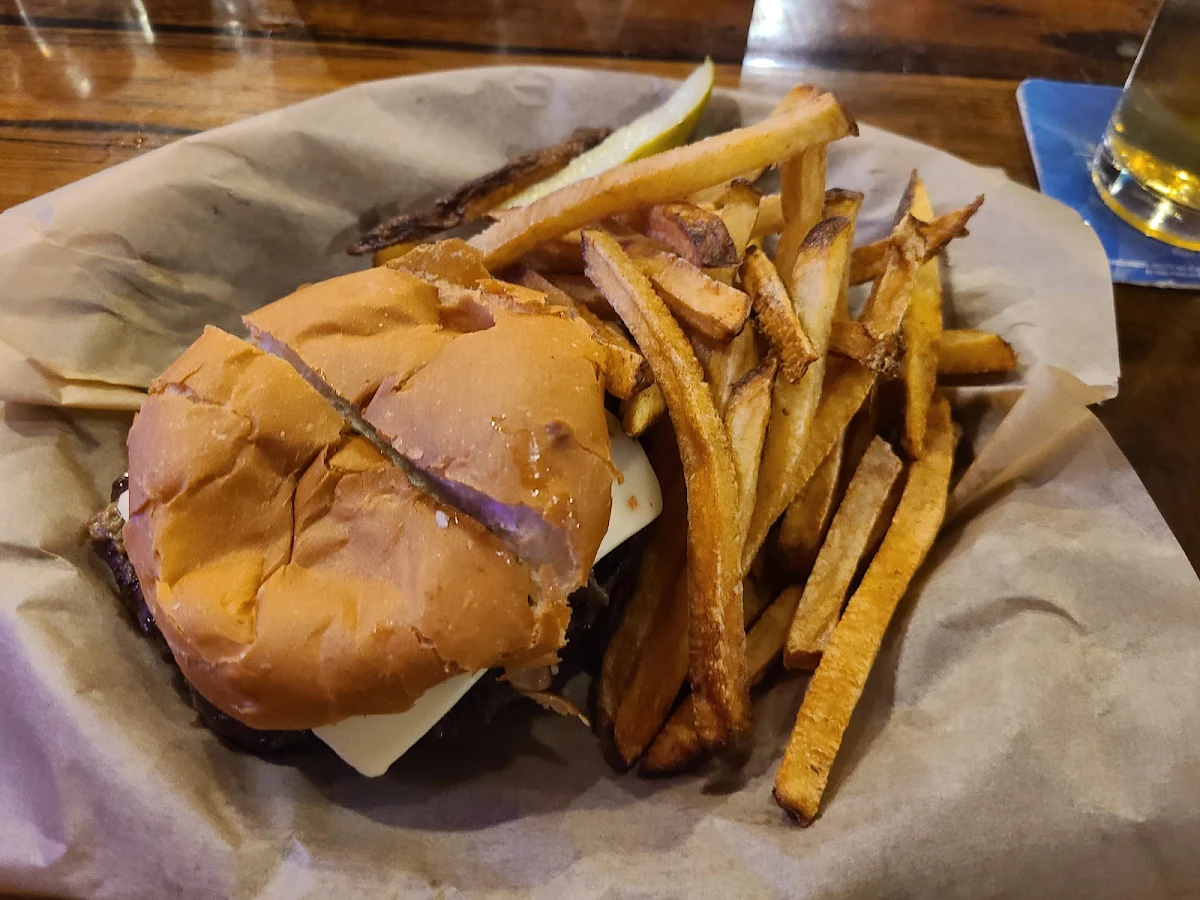 Burger and Fries