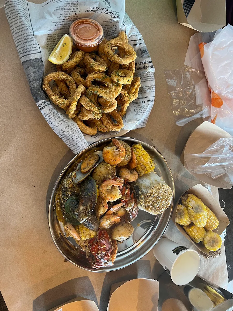 Mixed Fried Calamari & Shrimps