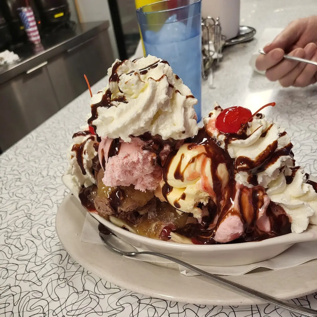 Brownie Banana Split