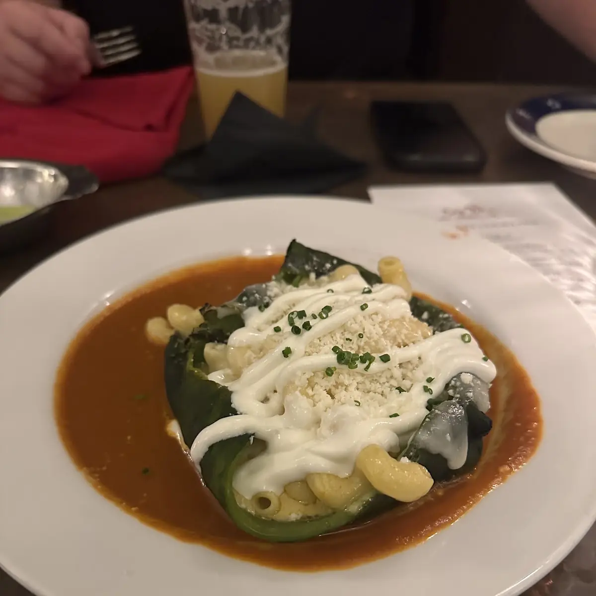 Cowboy Steak Hash Chile Relleno