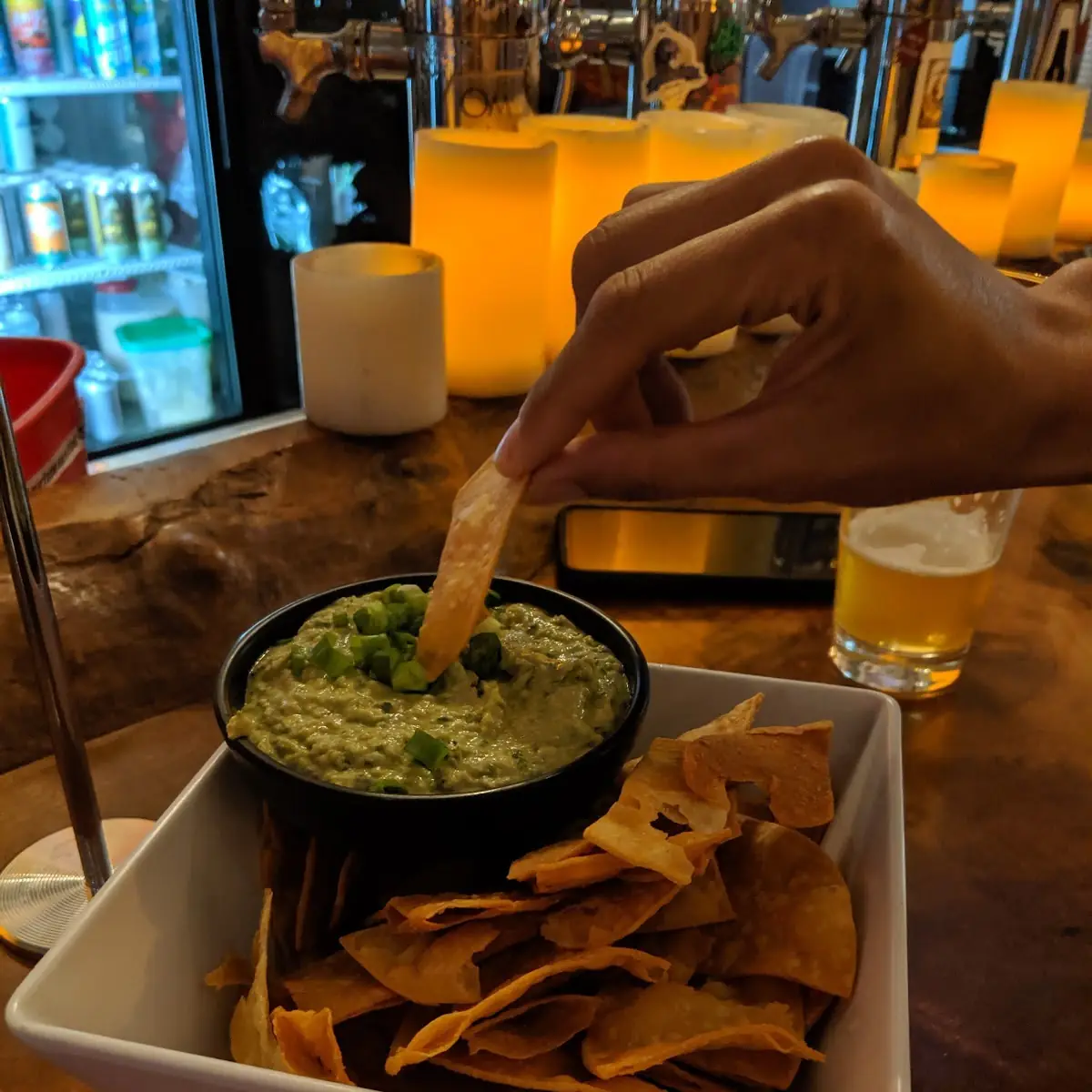 Cilantro Jalapeño Hummus